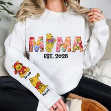 Load image into Gallery viewer, &quot;Every Mom&#39;s Joy on Mother&#39;s Day&quot; - Mama Bear Shirt, Personalized Gift for Moms and Grandmas AOP Products PopCulturePrints
