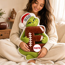 Load image into Gallery viewer, Bring Joy to Your Game Day - Playful Alphabet Sports Pillow - Personalized Gifts for Sport Lovers Pillow PopCulturePrints
