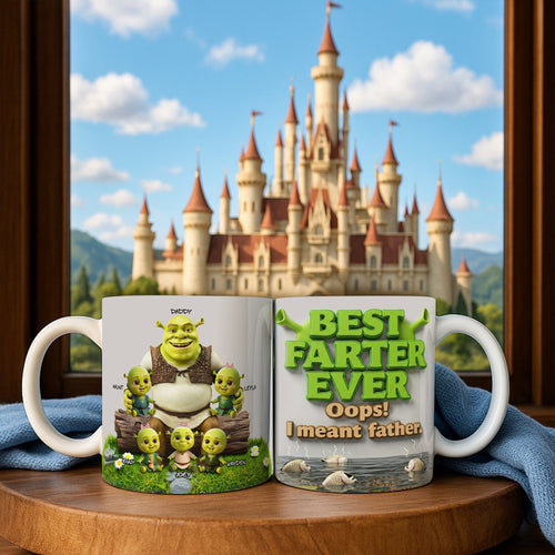 Best Farter Ever Coffee Mug - A Personalized Gift for Dad Coffee Mug PopCulturePrints