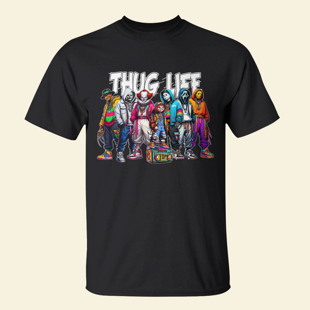 Thug Life Horror Icons Halloween Sweatshirt