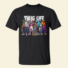 Load image into Gallery viewer, Thug Life Horror Icons Halloween Sweatshirt
