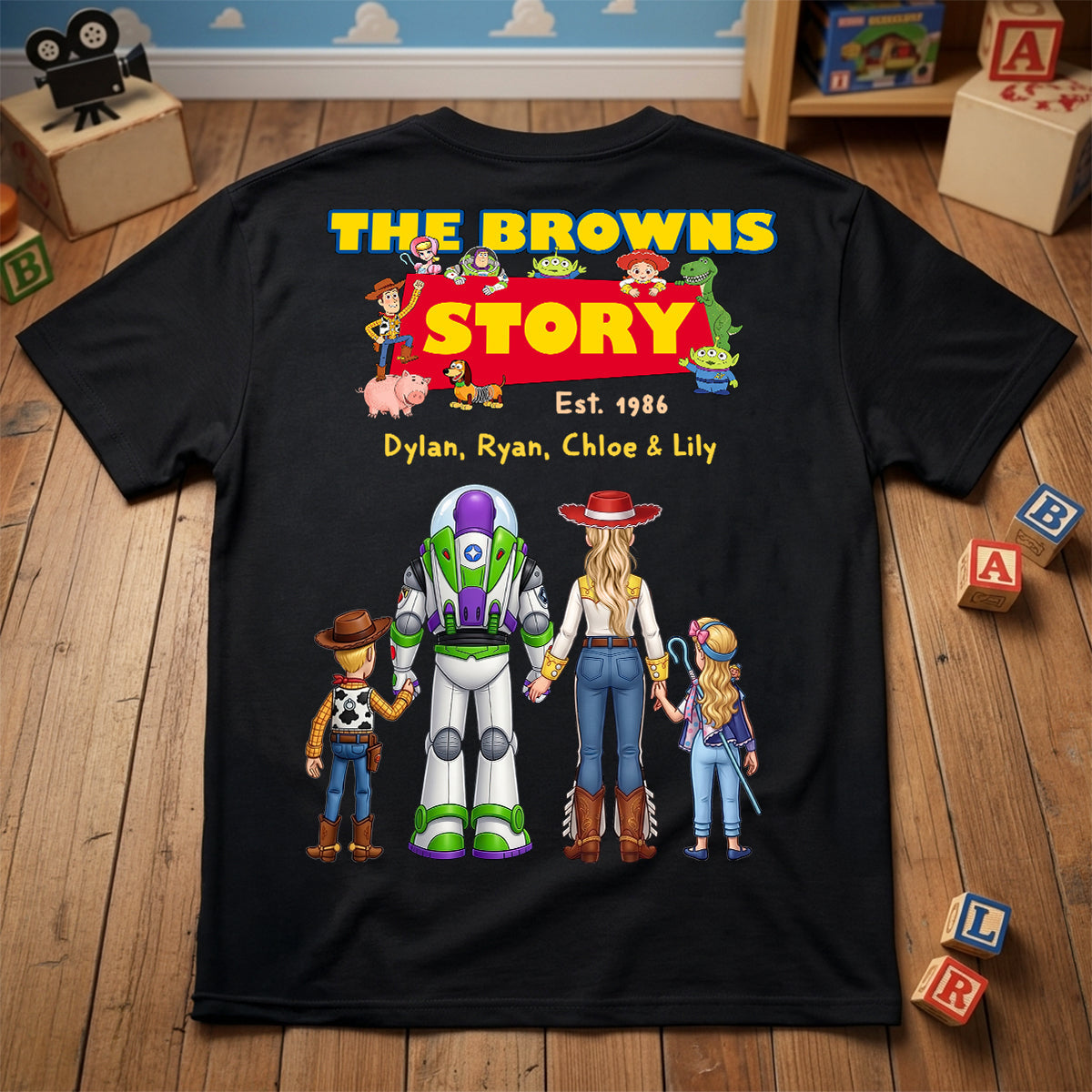 Adventure Awaits - Customized Family Shirt for Fun-Loving Families