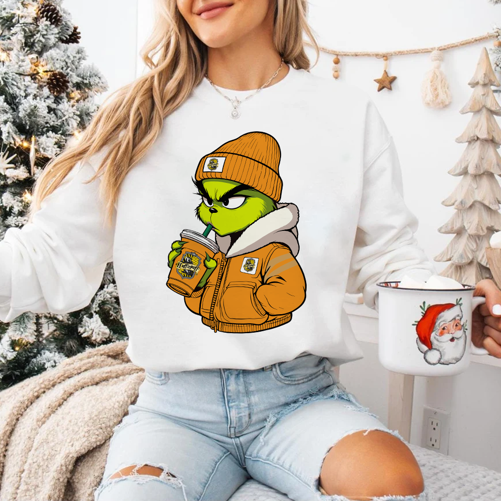 Cozy Christmas Grinch Hoodie - Holiday Edition