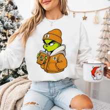 Load image into Gallery viewer, Cozy Christmas Grinch Hoodie - Holiday Edition
