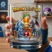 Load image into Gallery viewer, Unleash Your Inner Hero - Personalized Powerful Crossover Round Glass
