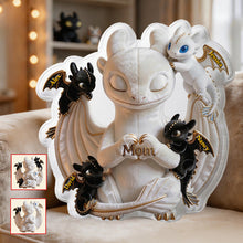 Load image into Gallery viewer, "Embrace the Magic: Personalized Cute Fantasy Creatures Pillow - A Special Gift for Mom, Grandma, and More!" Pillow PopCulturePrints
