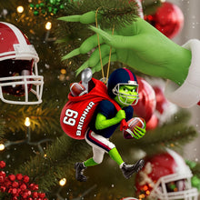 Load image into Gallery viewer, Personalized Football Thief Ornament - A Unique Christmas Gift for Football Lovers Ornament PopCulturePrints
