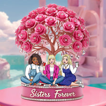 Load image into Gallery viewer, Sisters Forever Acrylic Plaque - A Personalized Gift for Beloved Sisters Shaped Plaques PopCulturePrints
