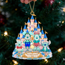 Load image into Gallery viewer, ✨ Make Memories with the Magical Castle Family Ornament - Personalized Christmas Gifts 🎄 Ornament PopCulturePrints
