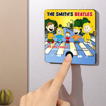 Load image into Gallery viewer, Personalized Family Music Fridge Magnet - We Are Family Design Fridge Magnet PopCulturePrints
