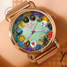 Load image into Gallery viewer, Artistic Expression - Personalized Quartz Watch for Creatives Quartz Watch PopCulturePrints
