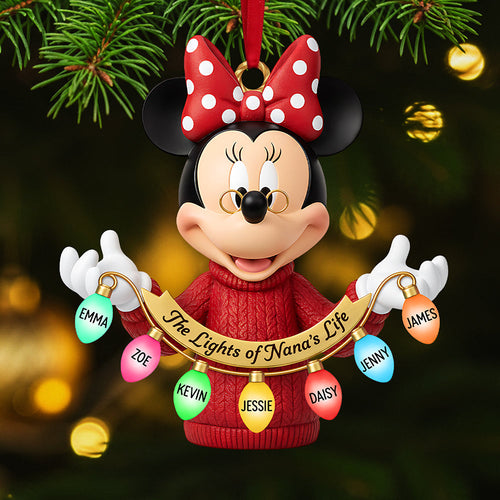 The Lights Of Grandma - Personalized Acrylic Ornament Gift Ornament PopCulturePrints