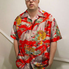 Load image into Gallery viewer, Vibrant Tiger Print Personalized Hawaiian Shirt for Movie Fans Hawaiian Shirts PopCulturePrints
