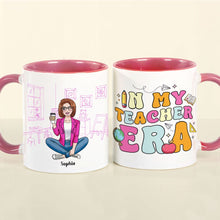Load image into Gallery viewer, Customizable Teacher Era Mug - Personalized Gift for Teachers Coffee Mug PopCulturePrints
