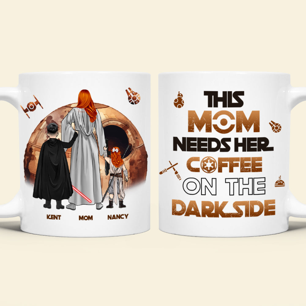 Personalized Star Theme Coffee Mug for Mom Coffee Mug PopCulturePrints