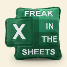 Load image into Gallery viewer, Freak in the Sheets – Personalized Pillow for Coworkers Pillow PopCulturePrints
