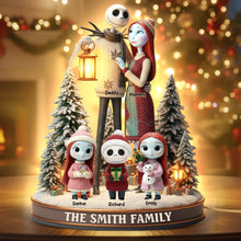 Load image into Gallery viewer, Illuminate Your Love: Personalized Family Acrylic Light Box - A Unique Gift for Couples and Family Light Box PopCulturePrints
