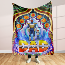 Load image into Gallery viewer, Mom: The God, The Myth, The Legend - Personalized Blanket for Mom Blanket PopCulturePrints
