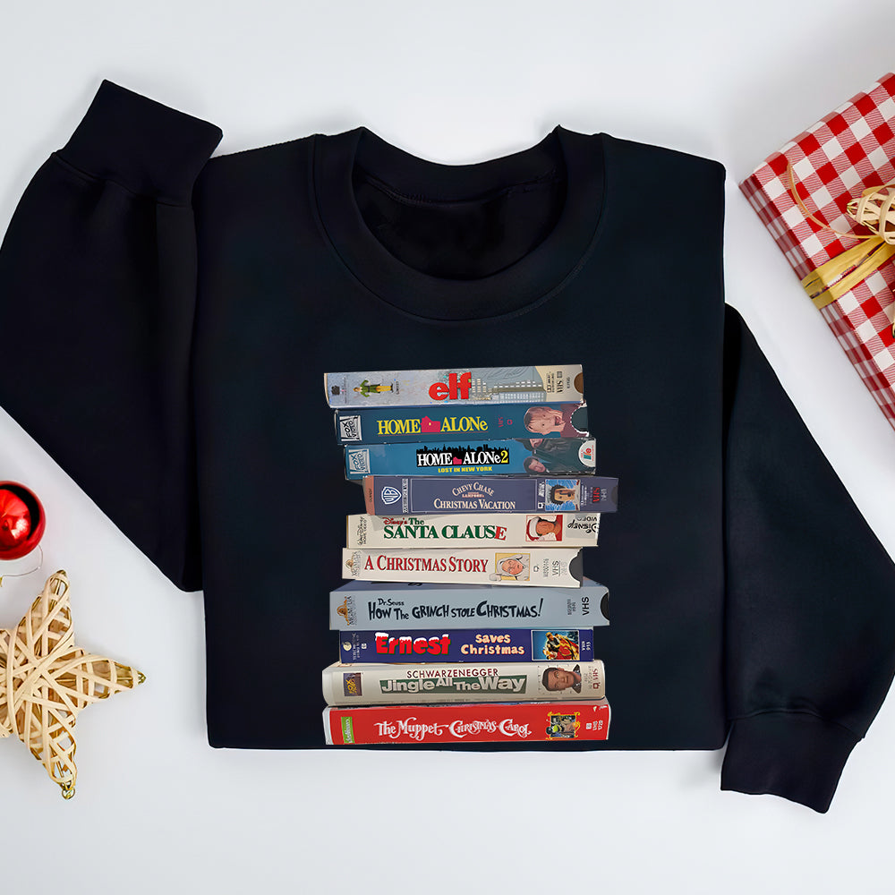 Festive Movie Lover's Christmas Sweatshirt