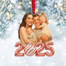 Load image into Gallery viewer, Celebrate Family Love: Personalized Caricature Christmas Ornament - Custom Gift for Parents, Kids, and Friends Ornament PopCulturePrints
