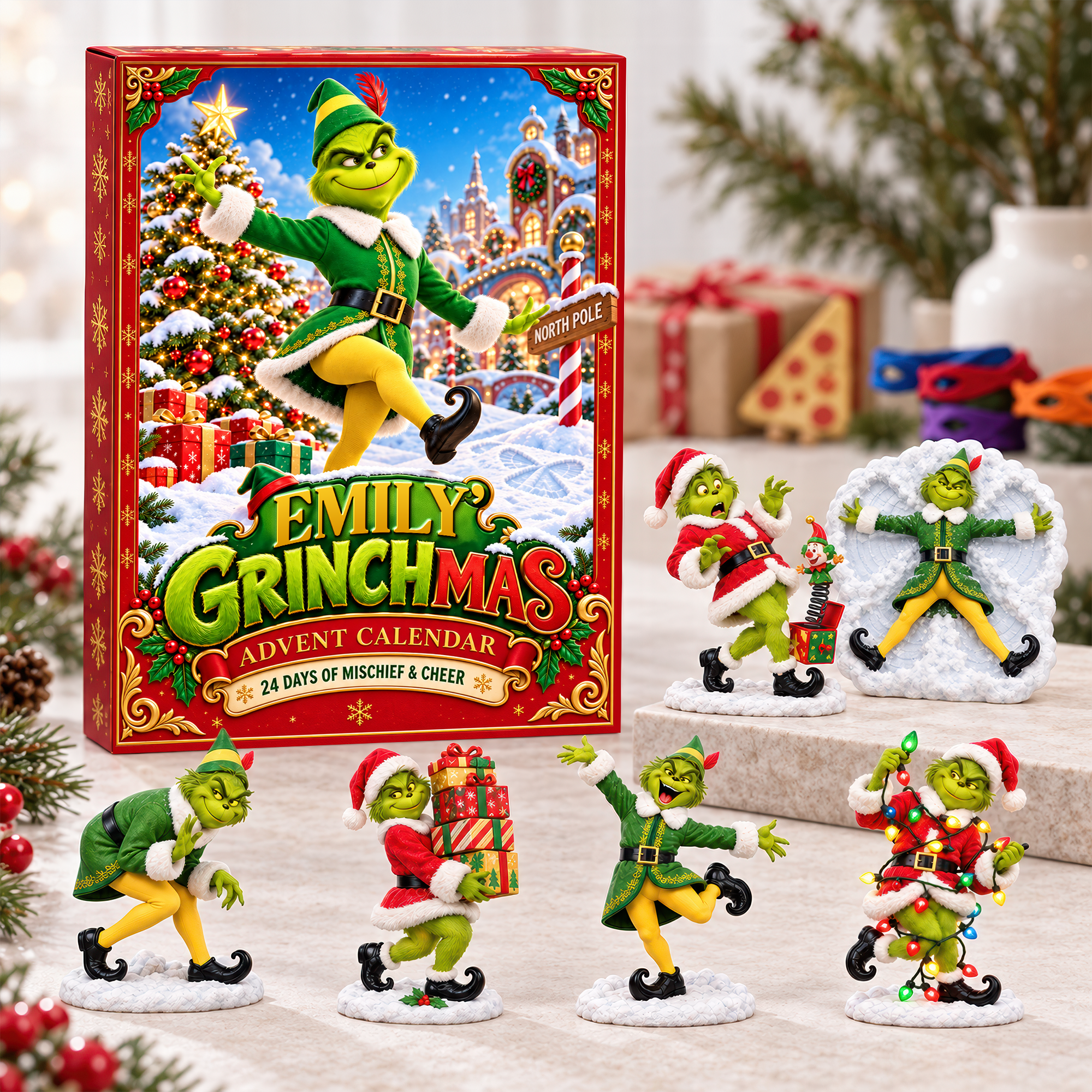 Furry Mischief Christmas Advent Calendar Blind Box - Personalized Christmas Gifts 06paqn141026 Advent Calendar PopCulturePrints