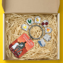 Load image into Gallery viewer, Personalized Anime-Inspired Dad Keychain - Father&#39;s Day Gift Keychains PopCulturePrints
