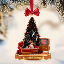 Load image into Gallery viewer, All I Want For Christmas Is You - Cheeky Couple Acrylic Ornament - Personalized Gift for Couples Ornament PopCulturePrints
