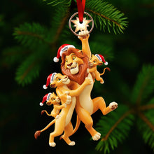 Load image into Gallery viewer, &quot;Celebrate Family Togetherness This Christmas&quot; - Personalized Family Ornament - Gift for Parents, Grandparents &amp; Loved Ones Ornament PopCulturePrints
