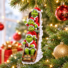 Load image into Gallery viewer, “Celebrate Family Joy!” - Personalized Christmas Ornament - Custom Gift for Family, Friends, and Loved Ones Ornament PopCulturePrints
