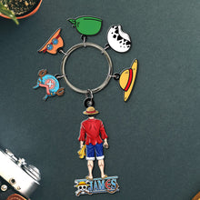 Load image into Gallery viewer, Custom Anime Fan Keychain - Personalized Name Charm Keychains PopCulturePrints
