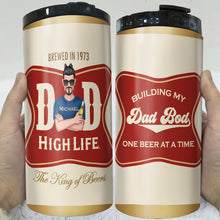 Load image into Gallery viewer, Custom Dad Bod 4-in-1 Can Cooler Tumbler - Personalized Gift for Dad Can Cooler PopCulturePrints
