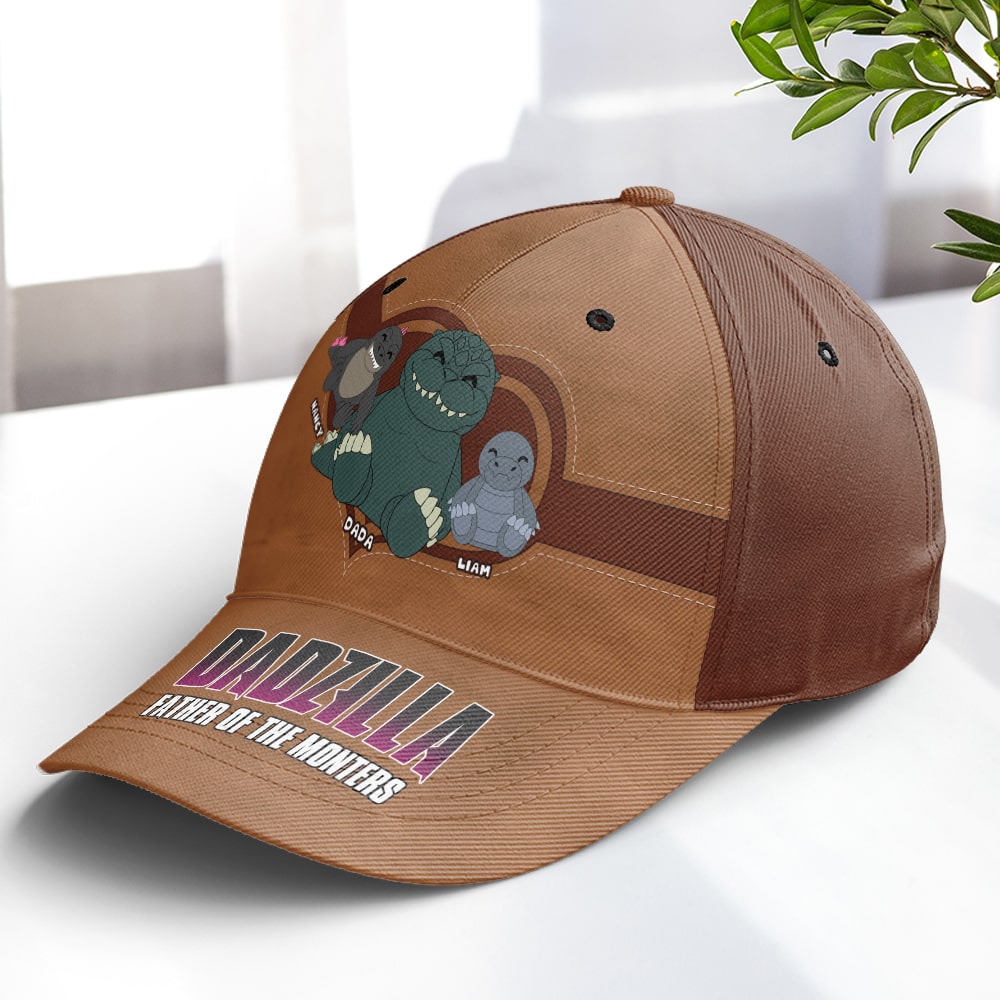 Customized 'Dadzilla' Father's Day Cap - Vintage Style