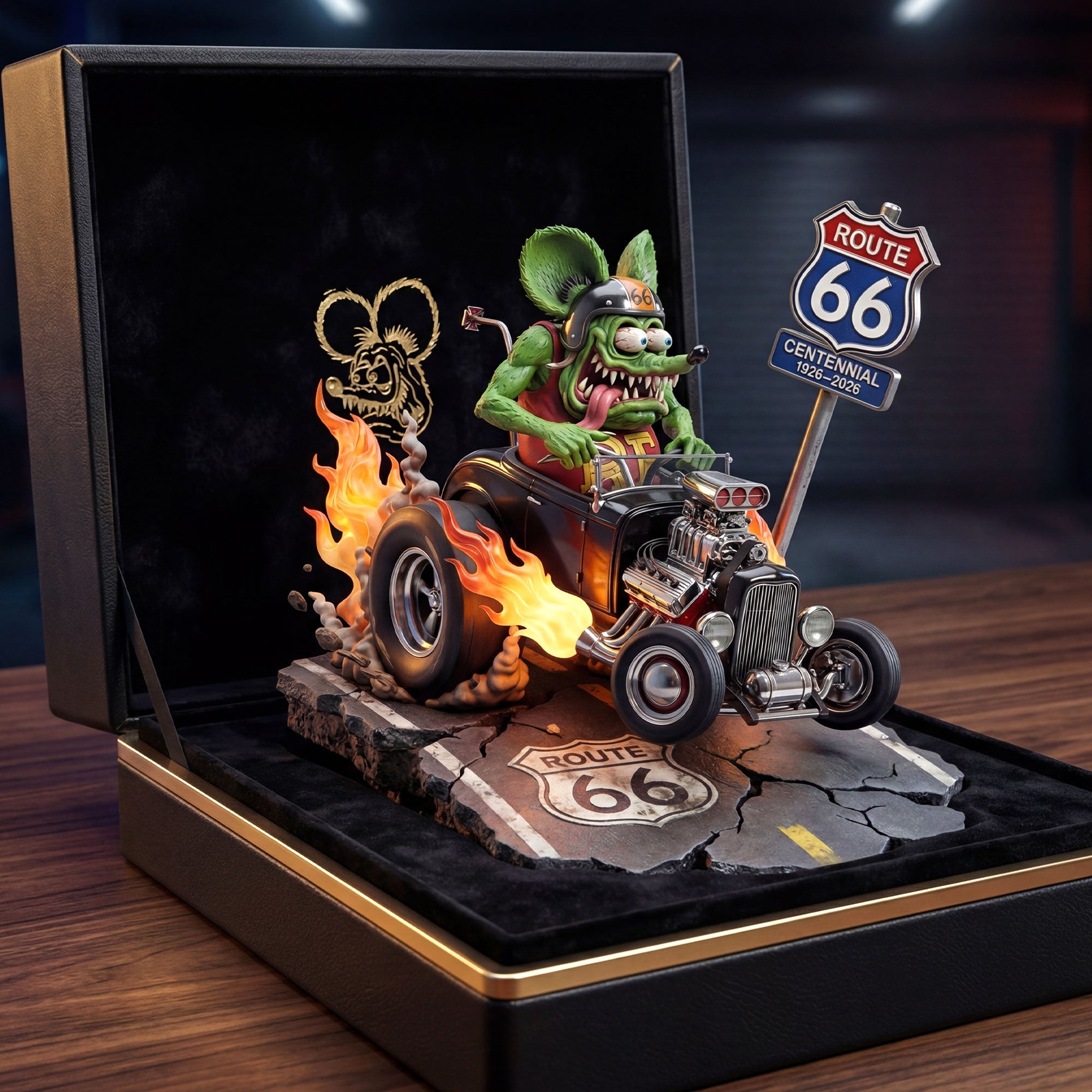 Ignite Your Passion - Racing Addiction Acrylic Plaque - Personalized Gift for Hot Rod Lovers Shaped Plaques PopCulturePrints