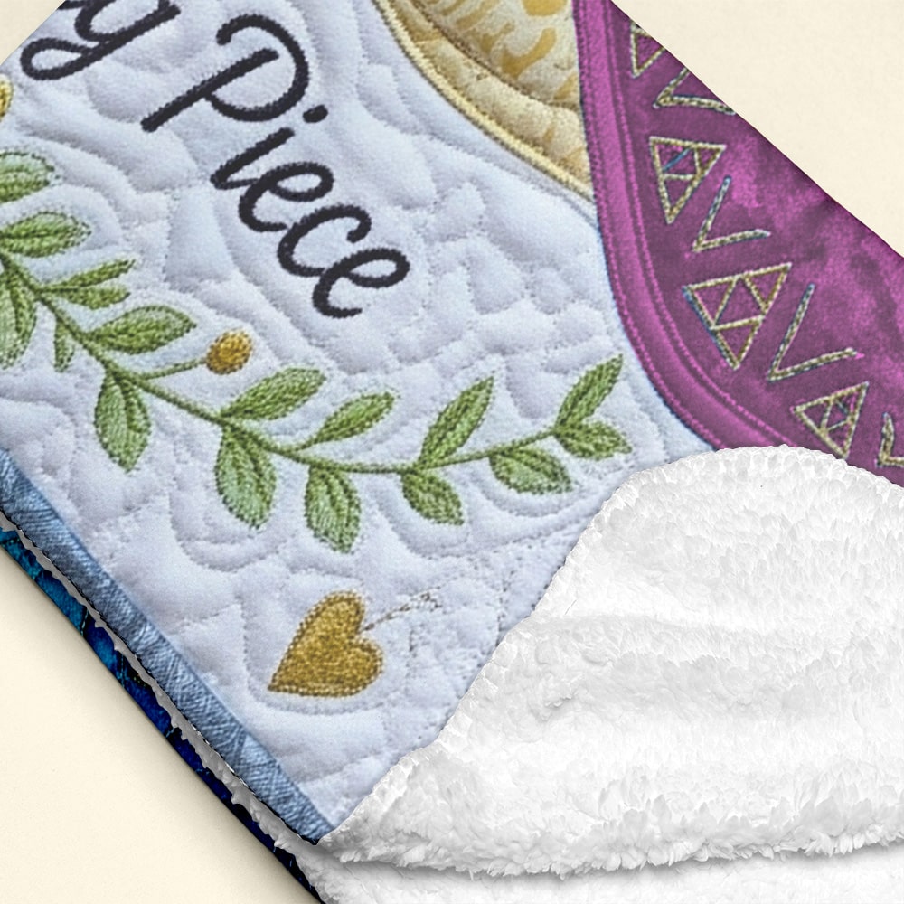 You Are My Missing Piece - Adventure Couple Blanket - Personalized Gift for Couples Blanket PopCulturePrints