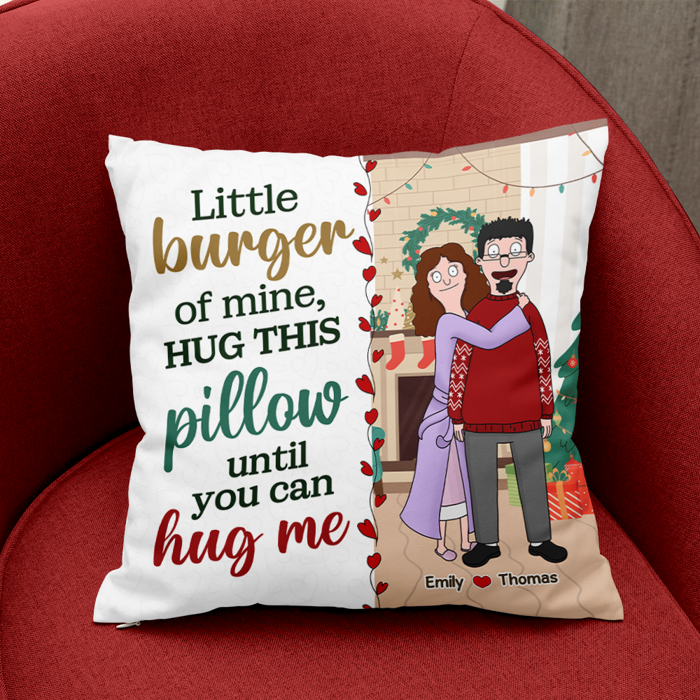 Custom Cartoon Couple Pillow - Perfect Personalized Valentine's Day Gifts Pillow PopCulturePrints