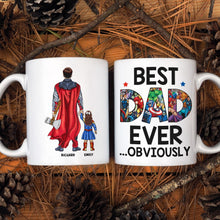 Load image into Gallery viewer, Super Mom Personalized Coffee Mug - Custom Family Gift Coffee Mug PopCulturePrints
