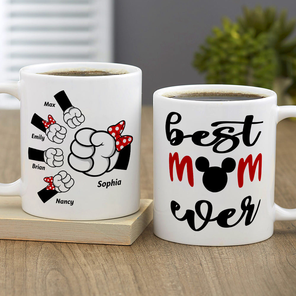 Personalized Best Mom Ever Mug - Mother's Day Gift Coffee Mug PopCulturePrints