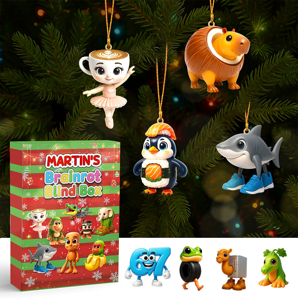 "Embrace the Holiday Fun!" - Gen Z Chaos Christmas Advent Calendar Blind Box - Personalized Gifts Advent Calendar PopCulturePrints