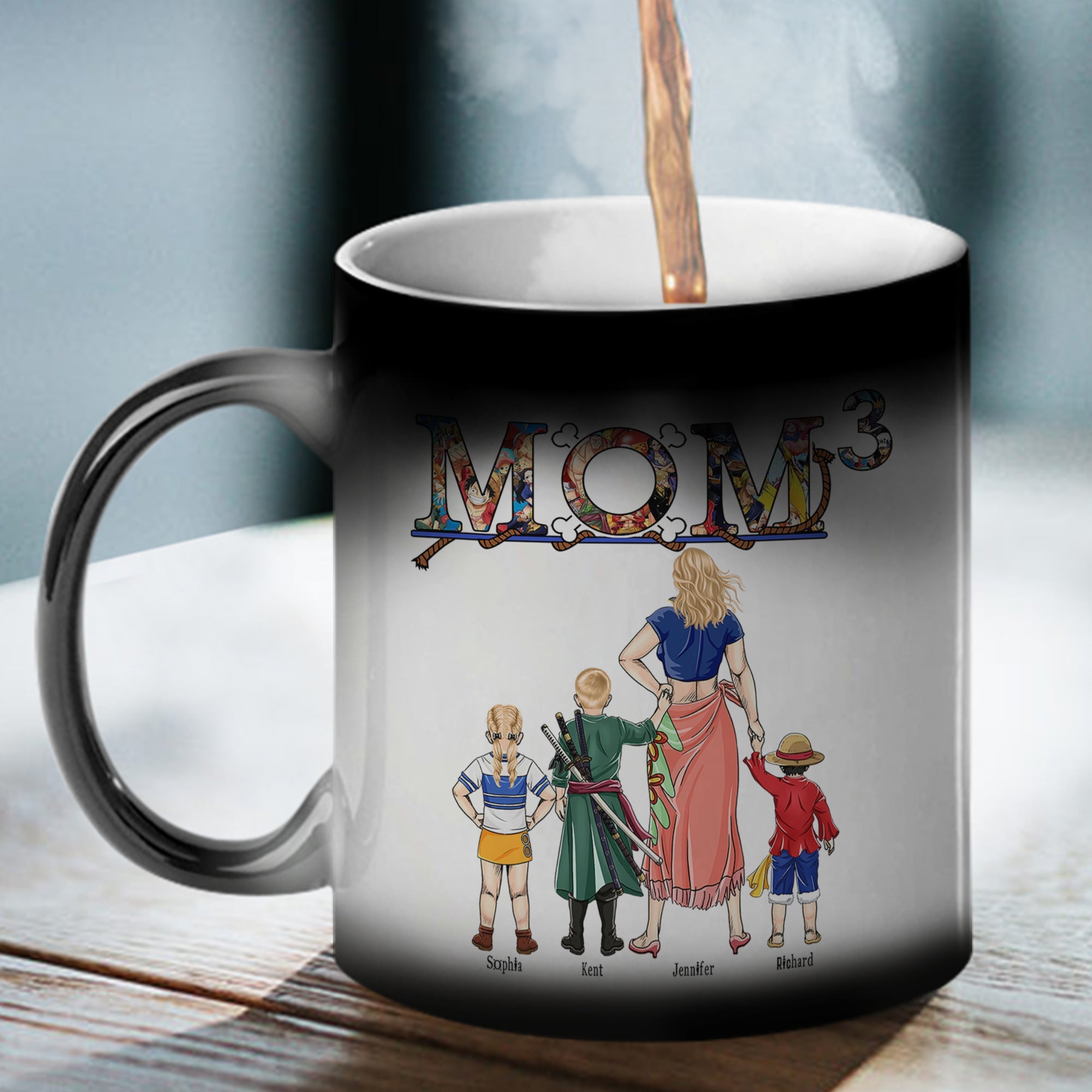 Personalized Magic Mug for Mom - Heartfelt Mother's Day Gift Coffee Mug PopCulturePrints