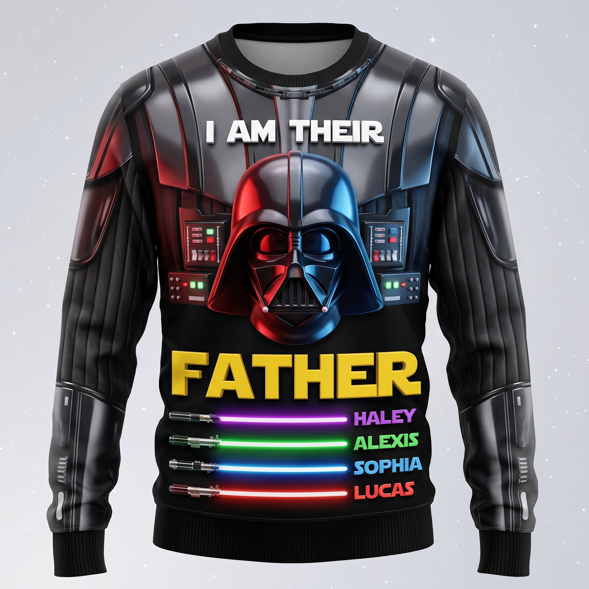 I Am Their Father - Personalized 3D Shirt for Dads AOP Products PopCulturePrints