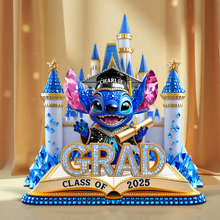 Load image into Gallery viewer, Celebrate Achievement with Custom Graduation Plaque - Personalized Gifts for Graduates Shaped Plaques PopCulturePrints
