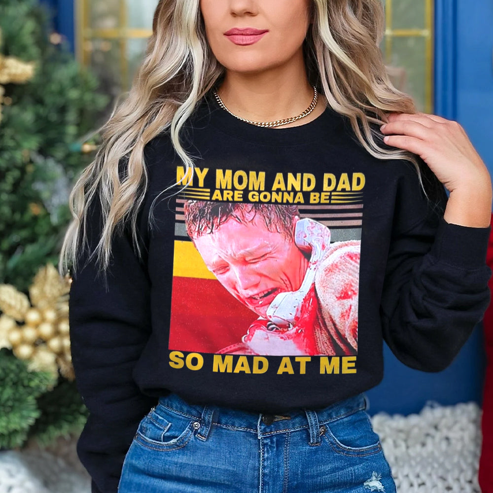 Halloween Horror Movie Fan Shirt - My Mom And Dad Are Gonna Be So Mad At Me