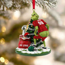 Load image into Gallery viewer, “Score Big with Laughter!” Personalized Funny Rival Gifts for Sport Lovers - Custom Christmas Ornament for Fans Ornament PopCulturePrints
