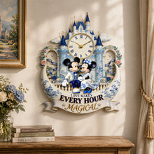 Load image into Gallery viewer, Sweetheart Couple Hanging Wall Clock - Personalized Gift For Couples 02PGDH140726 Hanging Wall Clock PopCulturePrints
