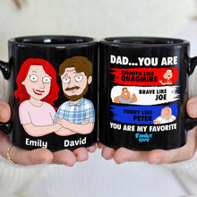 Load image into Gallery viewer, Personalized Dad Coffee Mug - Funny Family-Themed Gift Coffee Mug PopCulturePrints
