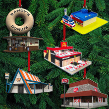 Load image into Gallery viewer, Personalized Fast Food Restaurant Acrylic Ornament Ornament PopCulturePrints
