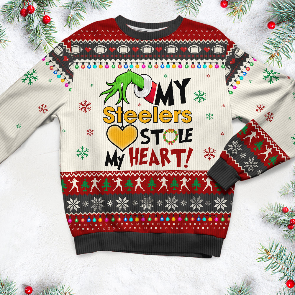 Personalized Ugly Christmas Sweater for 49ers Fans