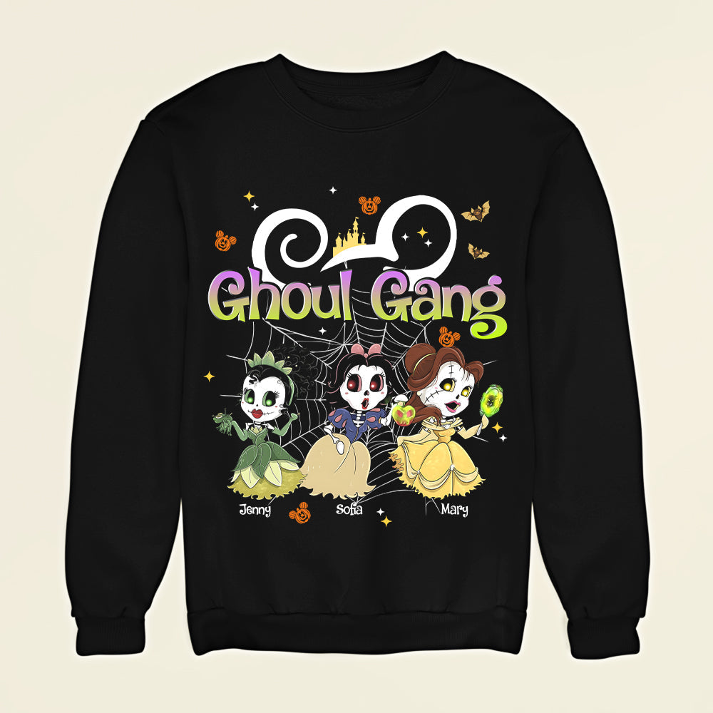 Personalized Ghoul Gang Halloween Shirt - Custom Friends Gift