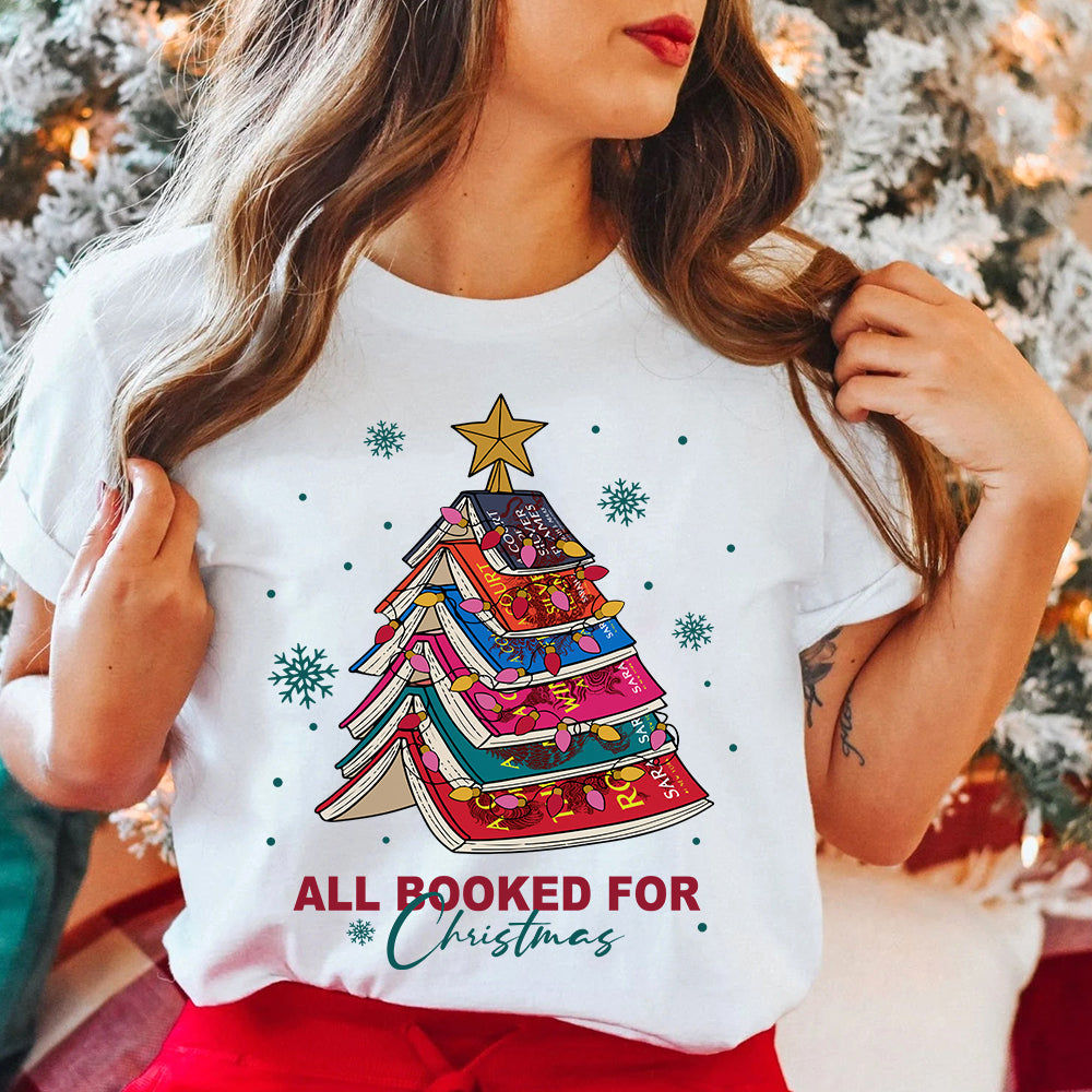 Festive Book Lover Christmas Sweatshirt