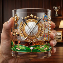 Load image into Gallery viewer, Golf Champion Drinking Glass - Perfect Personalized Gift for Golf Lovers
